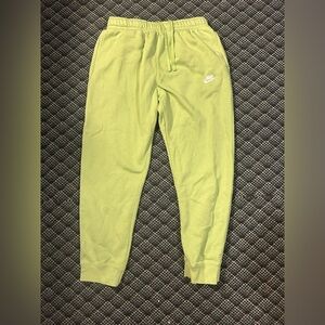 Nike Lime Green Sweatpants